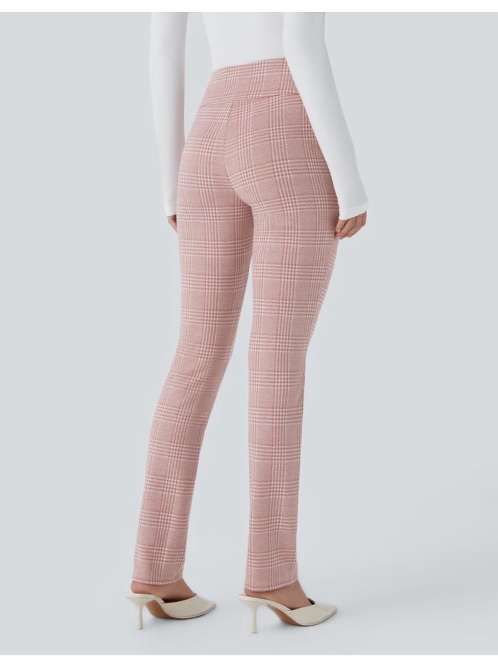 Halara Flex™ High Waisted Houndstooth Plaid - Picture 2 of 7